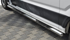 Volkswagen Crafter 2016- Side Bars (2 pcs, Stainless Steel) photo 1