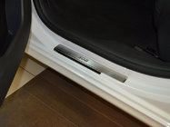 Peugeot 508 2010-2018 Natanika Premium Door Sill Protectors (4 pcs, Stainless Steel) photo 1