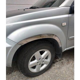 Fender flares (4 pcs, stainless steel)