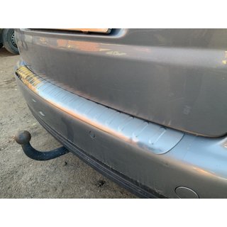 Rear Bumper Protector Carmos Stainless Steel Volkswagen Touran 2003-2010 photo 2