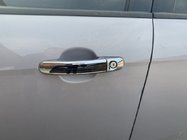 Ford Focus III 2011-2017 Door handle covers with black strip (4 pcs, ABS) photo 2