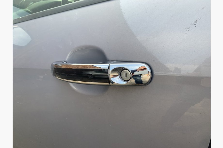 Ford C-Max 2004-2010 Door handle covers with black strip (4 pcs, ABS) Photo 3