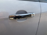 Ford Focus III 2011-2017 Door handle covers with black strip (4 pcs, ABS) photo 1