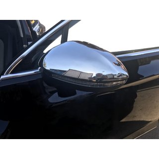 Mirror Covers EU (2 pcs, Stainless Steel)