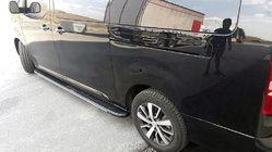 Opel Vivaro 2019- Side Steps Bosphore Yeni (2 pcs, Aluminum) photo 1