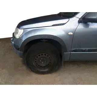 Fender flares (4 pcs, black)
