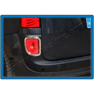 Rear reflector trim (2 pcs, stainless steel) photo 2