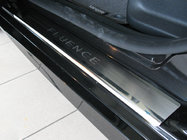 Renault Fluence 2009-2016 Door Sill Covers Nataniko (4 pcs, Stainless Steel) photo 1