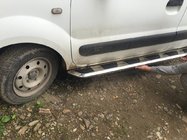 Renault Kangoo 1998-2008 Side Steps Vison (2 pcs, Aluminum & Stainless Steel) photo 1