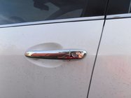 Mazda CX-9 2017- Chrome Door Handle Covers (4 pcs, Stainless Steel) Without Chip Carmos - Turkish Steel photo 1
