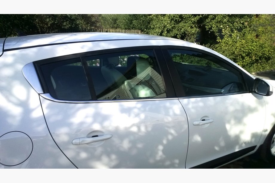 Renault Megane III 2009-2016 Window Lower Trim (HB, 6 pcs, Stainless Steel) Image