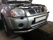 Nissan NP300 1999-2015 Front Bar ST014 (Stainless Steel) photo 1