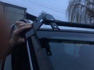 Nissan Primastar 2002-2014 Windshield visor (black gloss, 5mm) photo 7