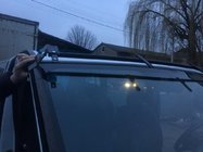 Nissan Primastar 2002-2014 Windshield visor (black gloss, 5mm) photo 8