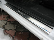 Renault Kangoo 2008–2020 Door Sill Covers Nataniko (4 pcs, Stainless Steel) Standard - Lohmann Tape, 0.5mm photo 1