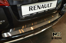 Renault Koleos 2008-2016 Rear Bumper Protector Nataniko (Stainless Steel) photo 1
