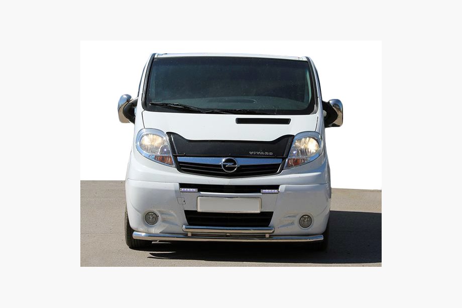 Renault Trafic 2001–2015 Front Bar ST014/2 (Stainless Steel) Image