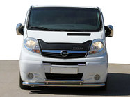 Renault Trafic 2001–2015 Front Bar ST014/2 (Stainless Steel) photo 1