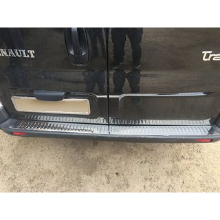 Rear bumper protector stainless steel (OMSA) photo 2