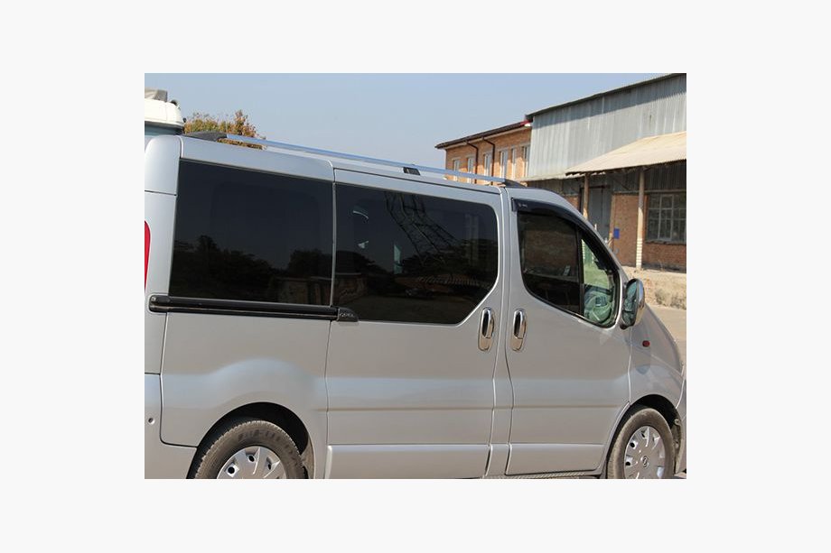 Renault Trafic 2001–2015 Chrome Roof Rails Photo 6