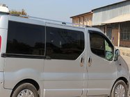 Renault Trafic 2001–2015 Chrome Roof Rails Long, plastic feet photo 6