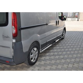 Side Pipes (2 pcs, Stainless Steel) Opel Vivaro 2001–2015 photo 2