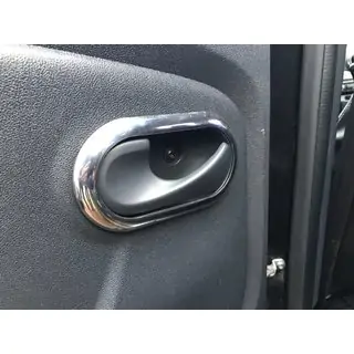 Interior Door Handle Covers Carmos (4 pcs, Stainless Steel) Dacia Duster 2008-2018 photo 1