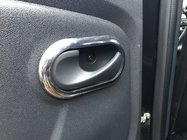Dacia Duster 2008-2018 Interior Door Handle Covers Carmos (4 pcs, Stainless Steel) photo 1