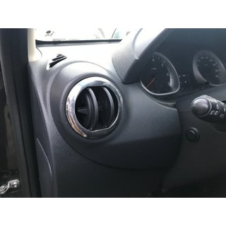 Interior Air Vent Trim (4 pcs, Stainless Steel) Dacia Duster 2008-2018 photo 2
