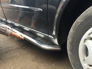 Mercedes Vito W639 2004-2014 Side Steps Vison (2 pcs, Aluminum & Stainless Steel) Short and Medium photo 1