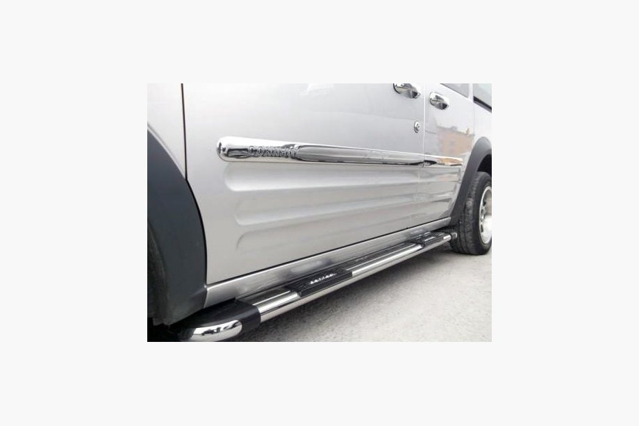 Ford Connect 2010-2013 Stainless Steel Door Moldings (4 pcs) Image