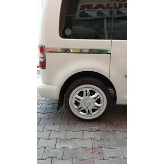 Mouldings for sliding door (2 pcs, stainless steel) photo 3