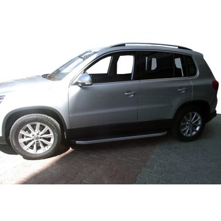 Side Steps BlackLine (2 pcs, Aluminum) Volkswagen Tiguan 2007-2016 photo 1