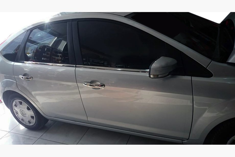 Ford Focus II 2008-2011 Exterior window trim stainless steel (4 pcs) Image