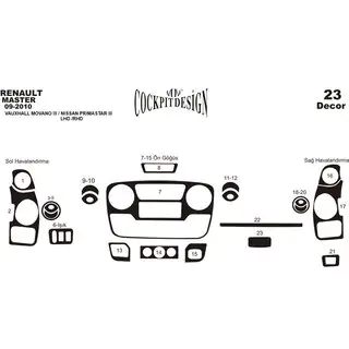 Dashboard Trim Covers (small set) photo 2