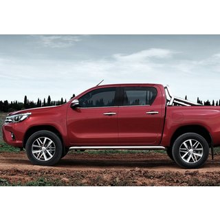 Window Trim Stainless Steel (4 pcs) Toyota Hilux 2015- photo 1
