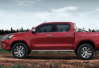 Toyota Hilux 2015- Window Trim Stainless Steel (4 pcs) photo 1