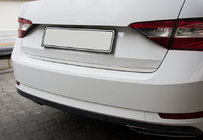 Skoda Superb 2015-2024 Trunk trim (SD, stainless steel) photo 1