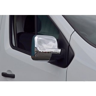 Mirror Covers (2 pcs, plastic) Fiat Talento 2016- photo 1
