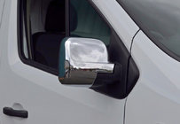 Opel Vivaro 2015-2019 Mirror Covers (2 pcs, plastic) photo 1