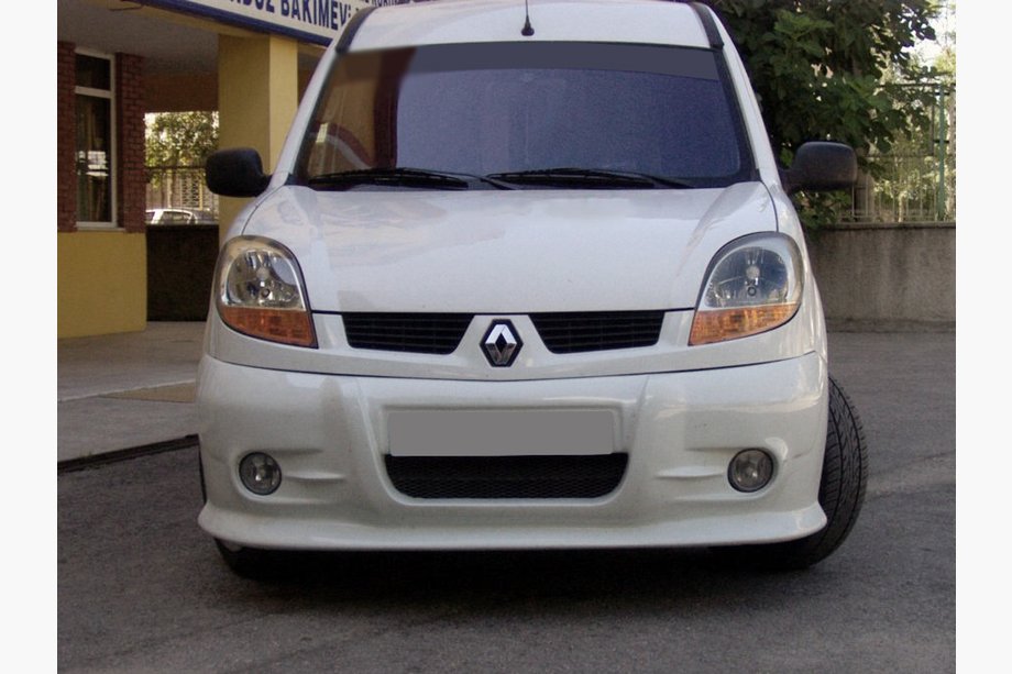 Renault Kangoo 1998-2008 Front lower lip spoiler (primed) Image