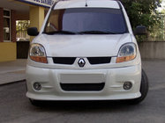 Renault Kangoo 1998-2008 Front lower lip spoiler (primed) photo 1