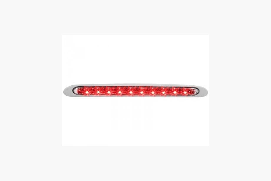 Mercedes E-class W211 2002-2009 Chrome Cover for Third Brake Light (Stainless Steel) Image