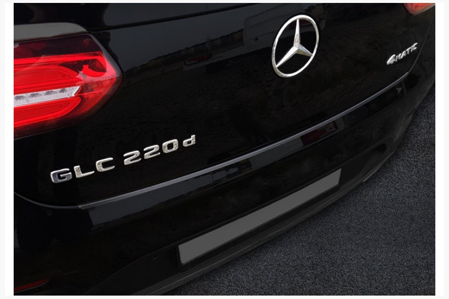 Mercedes GLE coupe C292 2015-2019 Rear Bumper Protector (ABS) Image