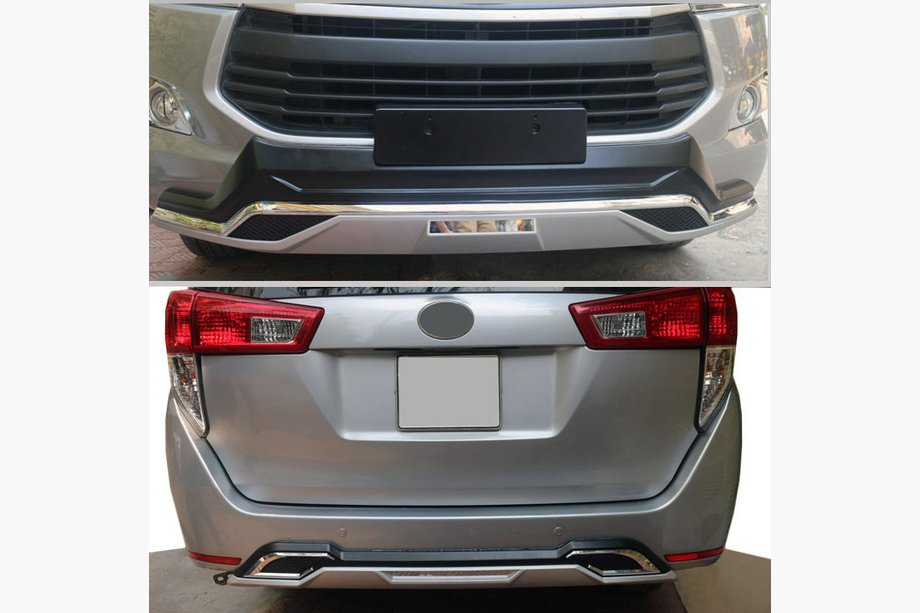 Toyota Innova 2015- Front and Rear Bumper Extensions Image