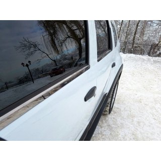 Window Trim Black Chrome (4 pcs, Stainless Steel) photo 1