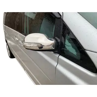 Mirror Covers Stainless Steel (2004-2010, Viano, 2 pcs)