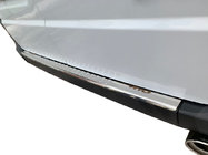 Mercedes Vito W639 2004-2014 Rear bumper protector with lip (Carmos V1, stainless steel) photo 5
