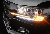 Toyota Land Cruiser 200 2007-2021 Headlight Eyelids with LED (2016↗) photo 3