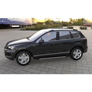 Side Steps RedLine V1 (2 pcs, Aluminum) Volkswagen Touareg 2010-2018 photo 2